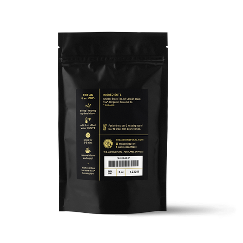 Jasmine Pearl Tea Co.| Earl Grey |Looseleaf Tea