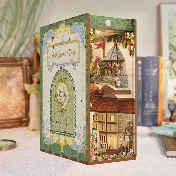 Hands Craft| Book Nook Kit & Wonderland| DIY Miniature |3D Puzzle
