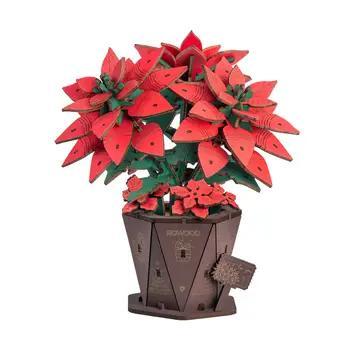 3D Wooden Flower Puzzles| DIY Assembly|Hands Craft|