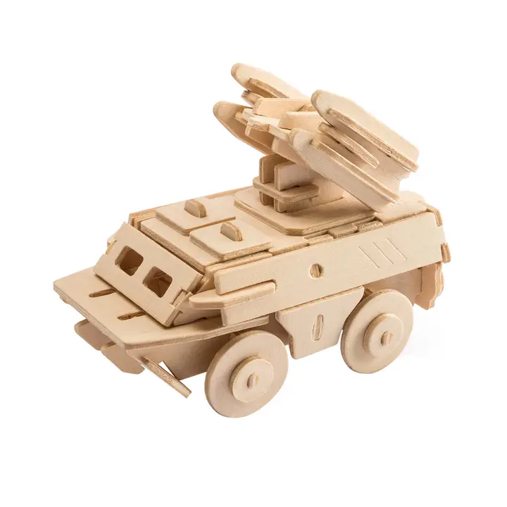 Hands Craft|3D Wooden Puzzles|Military Vehicles