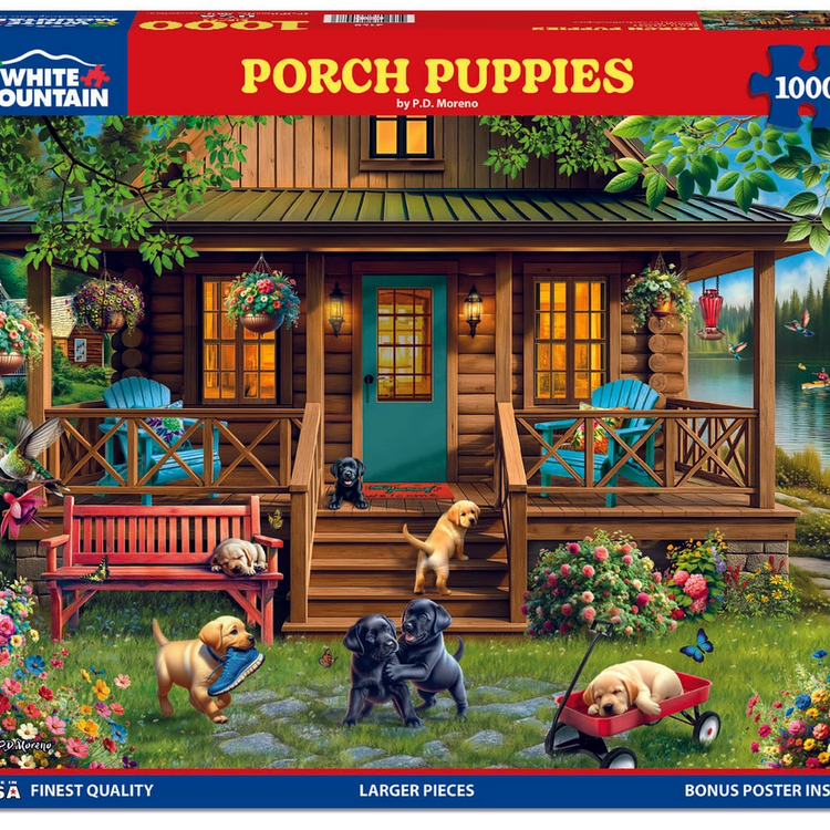 White Mountain Puzzle Co.|1000 piece|Jigsaw Puzzles