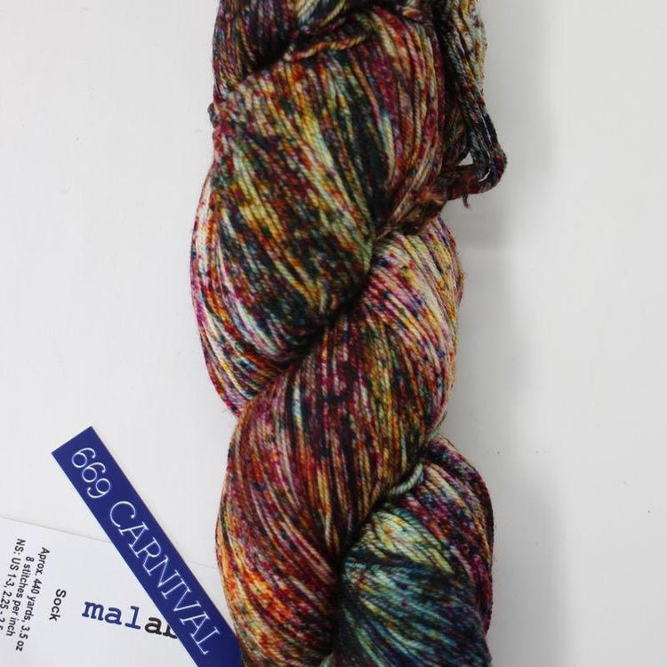 (Malabrigo) Sock|Fingering Weight|100% Superwash Merino Wool