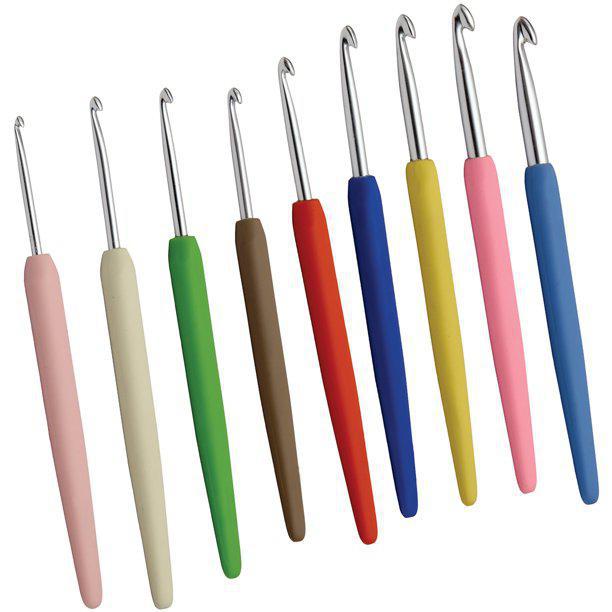 KnitPro|Waves Aluminum Crochet Hooks (Bryson)