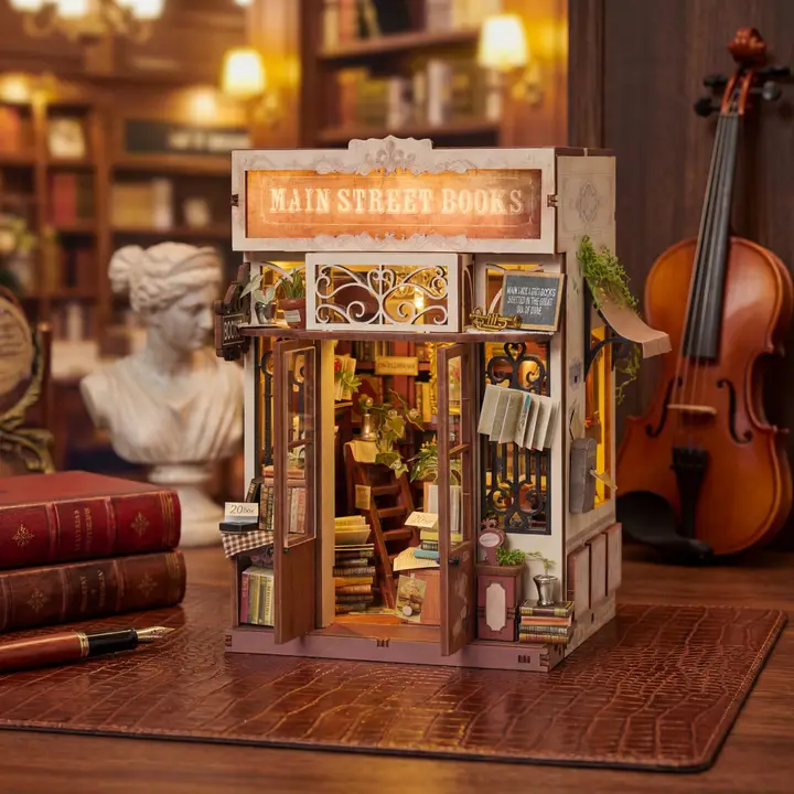 Hands Craft| Book Nook Kit & Wonderland| DIY Miniature |3D Puzzle