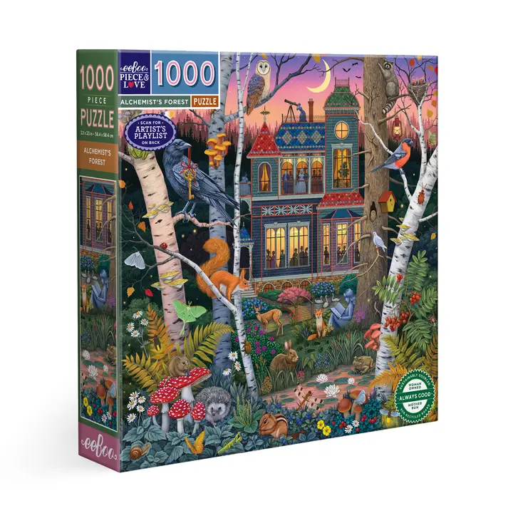 Eeboo Piece & Love| Jigsaw Puzzles| 1000 pieces