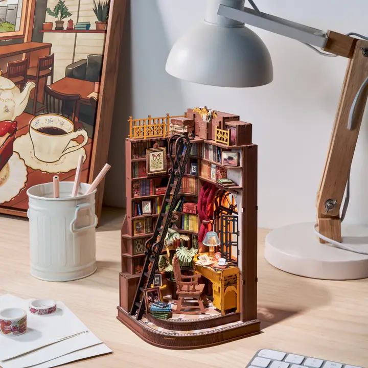 Hands Craft| Book Nook Kit & Wonderland| DIY Miniature |3D Puzzle