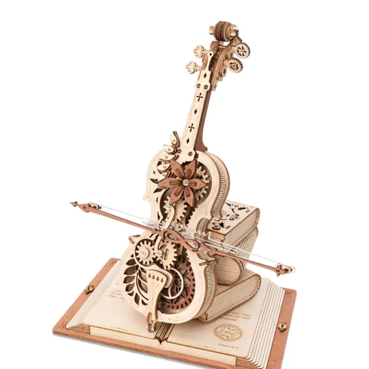 (Hands Craft) AMK63 Magic Cello|ROKR|Mechanical Music Box