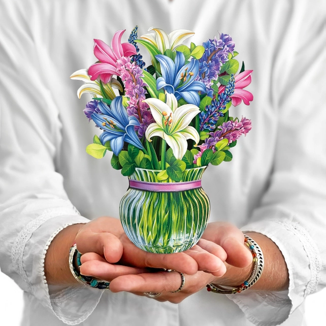 FreshCut Pop Up Scenes and Greeting cards| Mini pop-up bouquets