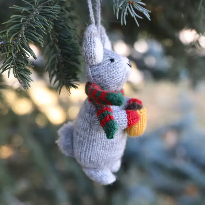 Melange Collection| Knit and Crochet | Tree Ornaments