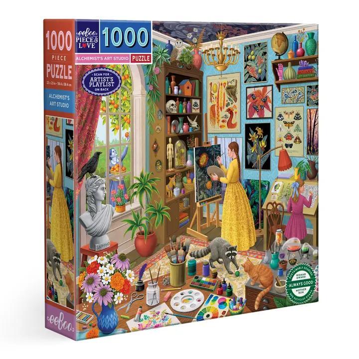 Eeboo Piece & Love| 1000 pieces  | Jigsaw Puzzles