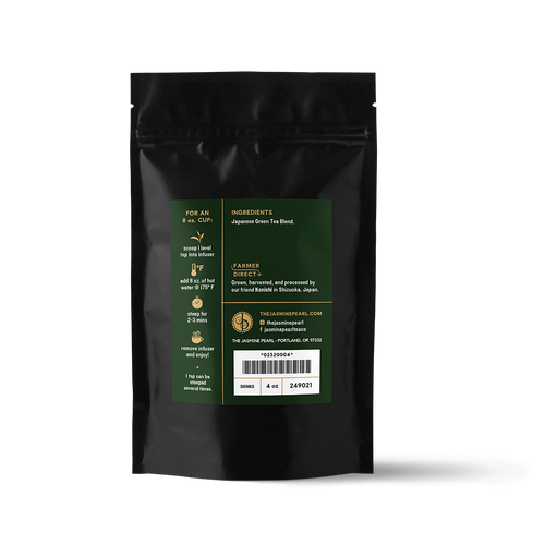 Jasmine Pearl Tea Co.| Strawberry Sencha Tea|Looseleaf Green Tea