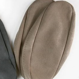 Fiber Trends |Suede Slipper Soles (Bryson)