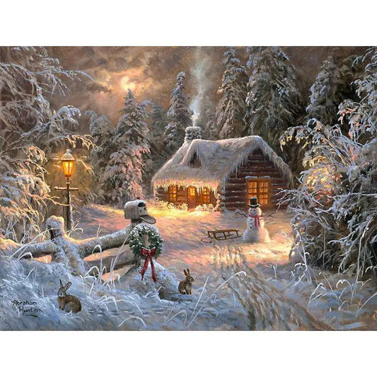 SunsOut|Winter & Holiday Jigsaw Puzzles|100, 300, 500, 1000 Piece