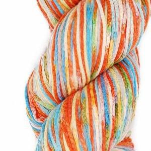 Araucania Papagayo Yarn|Self-striping|Cotton & Acrylic