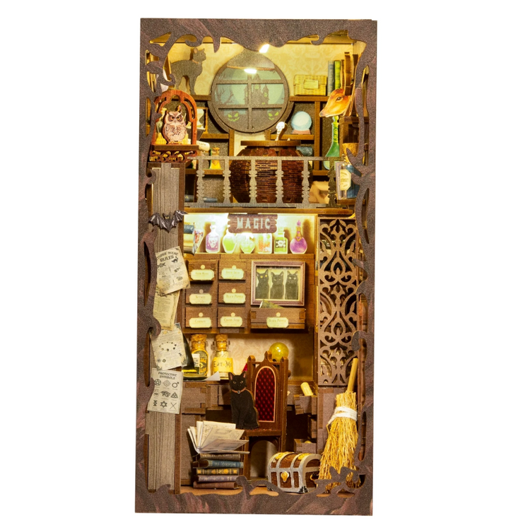 Hands Craft|Book Nook Kits|Diy Miniature |3 D Puzzle|Designed by Tonecheer
