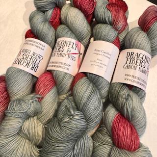 Dragonfly Fibers|Assigned Pooling Yarn|Fingering Yarn