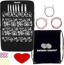 ChiaoGoo|  TWIST Red Lace Circular Knitting Needle Sets| Interchangeable0
