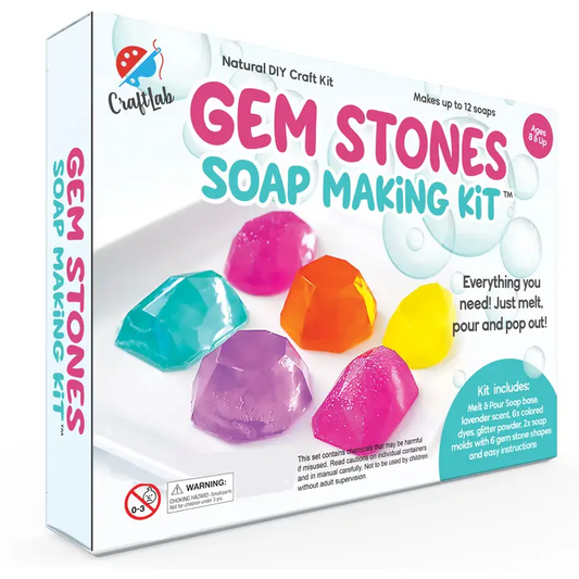 CraftLab| Gem Stones | Soap Making Kit