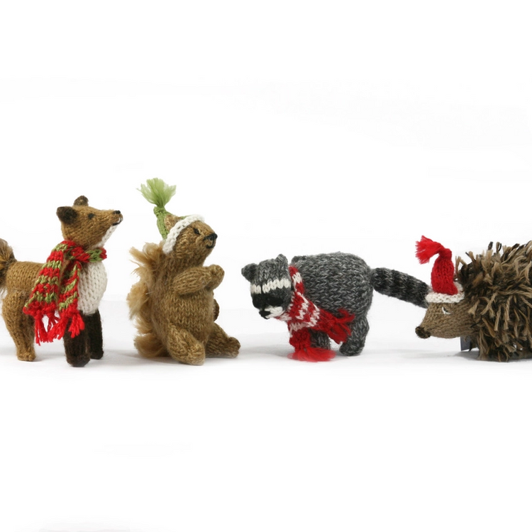 Melange Collection| Knit and Crochet | Tree Ornaments