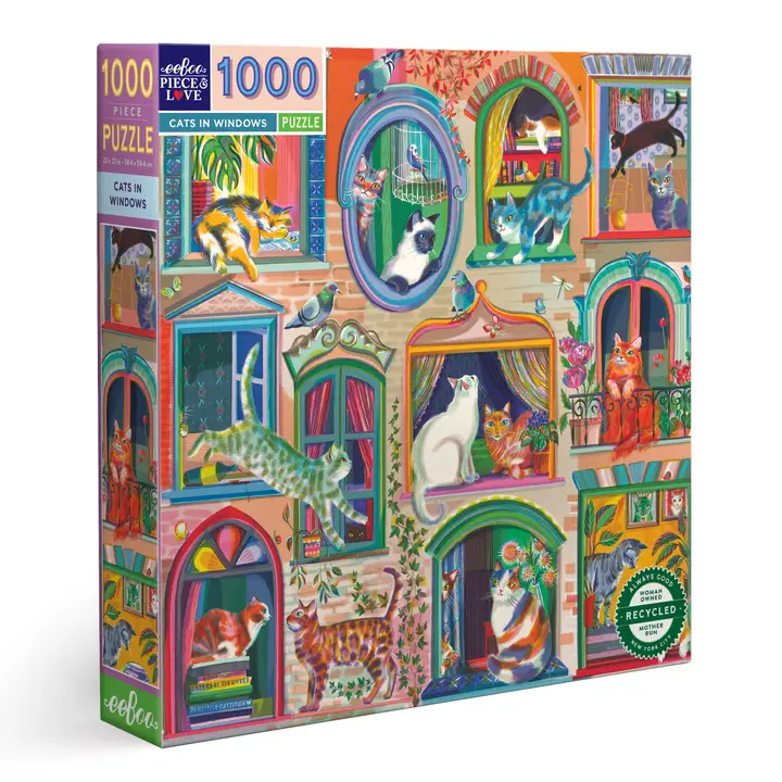 Eeboo Piece & Love|1000 pieces| Jigsaw Puzzles