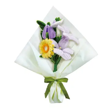 Chenille Flower Kit| Perennial Display|Hands Craft
