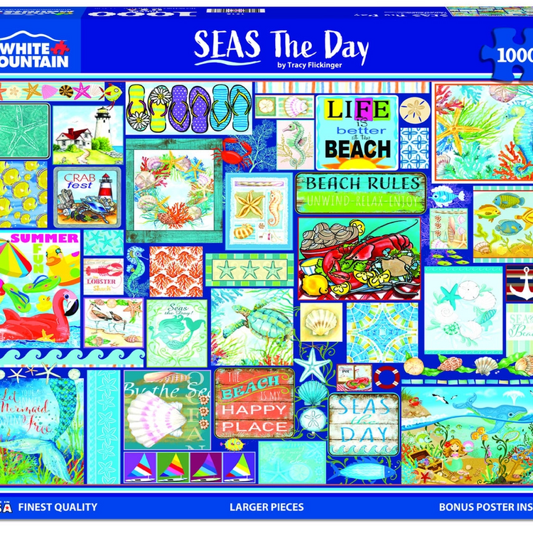 White Mountain Puzzle Co.|1000 piece|Jigsaw Puzzles