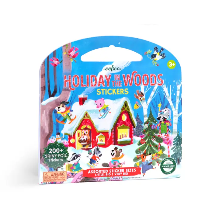 Puzzle EeBoo Holiday Village 1000 Pezzi, Cartone Riciclato, Natale, Da 58,5 Cm