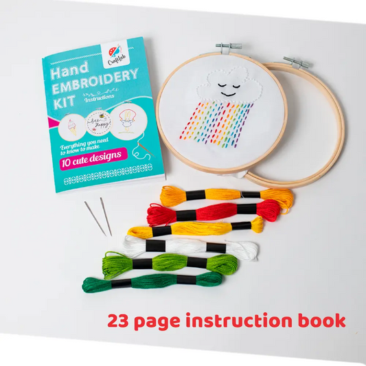 CraftLab| Hand Stitching Embroidery Kit|DIY Craft Kit