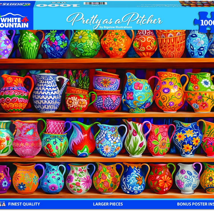 White Mountain Puzzle Co.|1000 piece|Jigsaw Puzzles