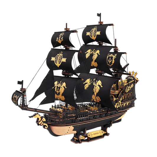 SeaHorse Barque|Rokr|MCB02|Scale Model Vehicle