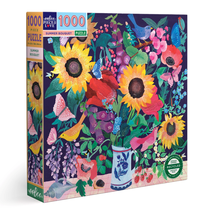 Eeboo Piece & Love|1000 pieces| Jigsaw Puzzles
