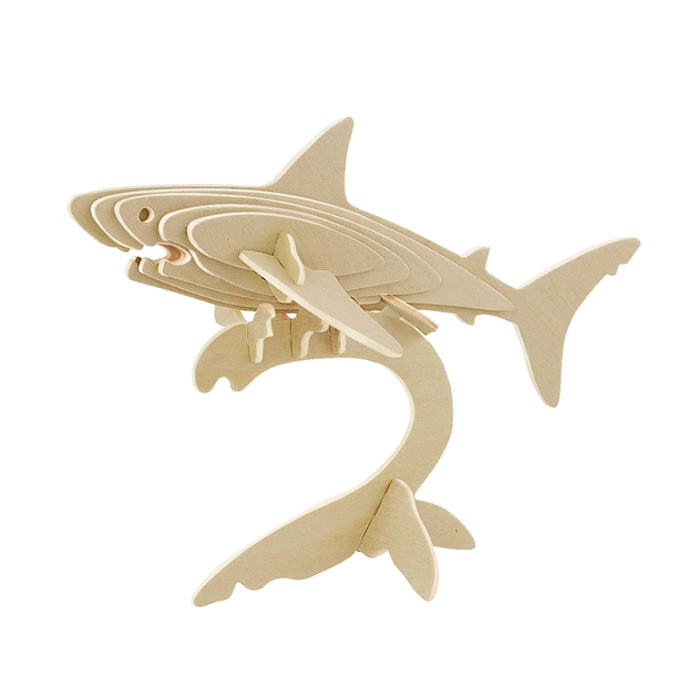 Hands Craft 3D Wooden Puzzle (Sea Animals)