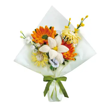Chenille Flower Kit| Perennial Display|Hands Craft