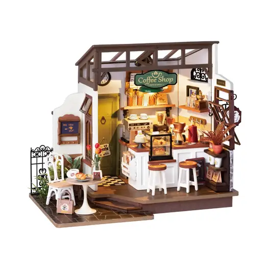 (Hands Craft) No. 17 Cafe DG162 |Miniature House|DIY