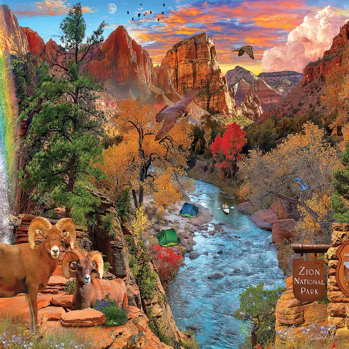 White Mountain Puzzle Co.|1000 piece|Jigsaw Puzzles