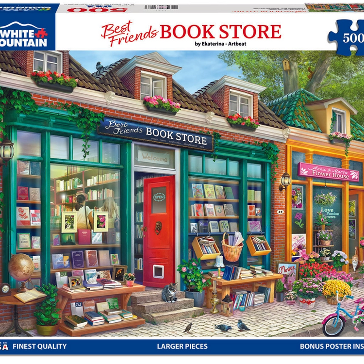 White Mountain Puzzles| 500 Piece| Jigsaw Puzzles