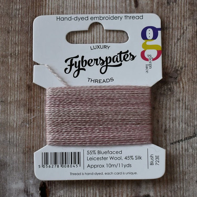 Fyberspates| Gleem Embroidery Thread |Hand Dyed|Wool & Silk