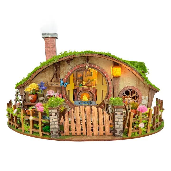 Hands Craft| Book Nook Kit & Wonderland| DIY Miniature House Kit |3D Puzzle