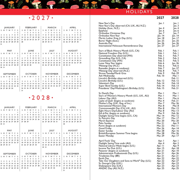 2 Year Pocket Planners \