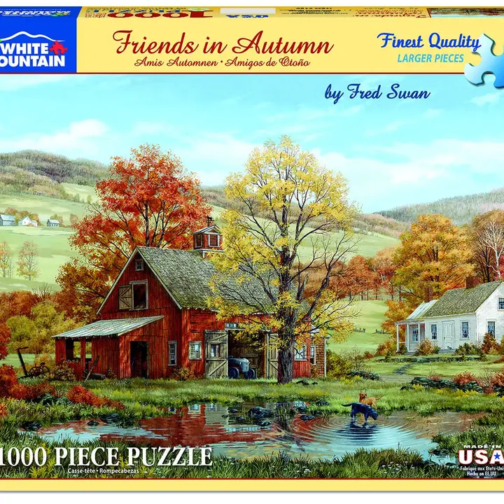 White Mountain Puzzle Co.|1000 piece|Jigsaw Puzzles