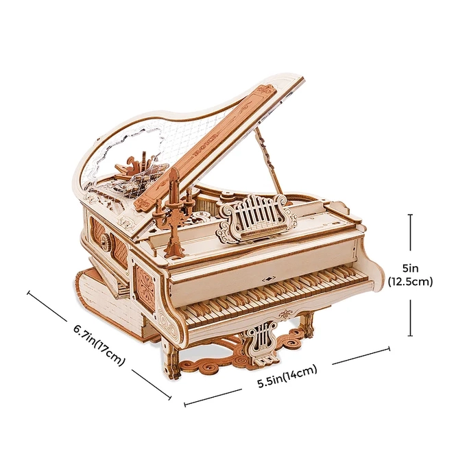 (Hands Craft) AMK81 Magic Piano|ROKR|Mechanical Music Box