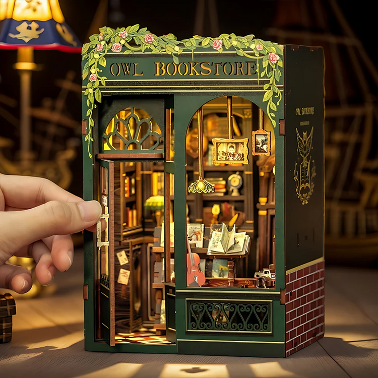 Hands Craft| Book Nook Kit & Wonderland| DIY Miniature |3D Puzzle