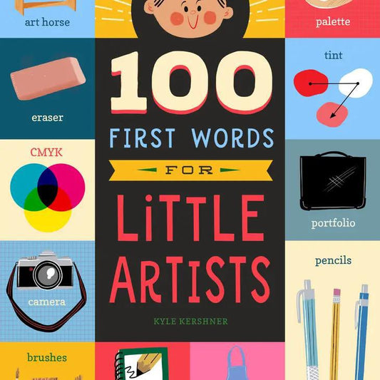 100 First Words for Little Artists (Board Book)
