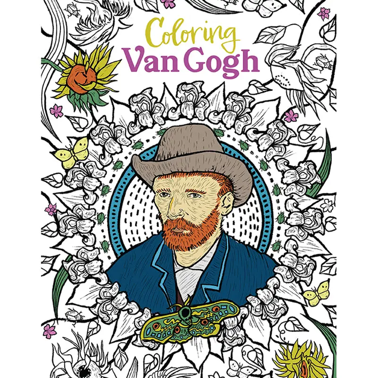 Coloring Van Gogh|Adult Coloring Book