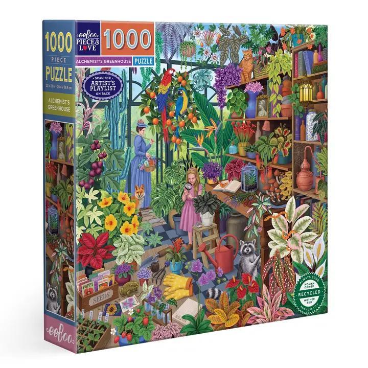 Eeboo Piece & Love| 1000 pieces  | Jigsaw Puzzles