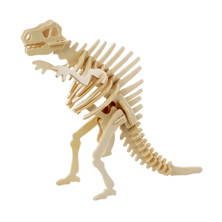 Hands Craft| 3D Wooden Puzzle| DIY Dinosaur Puzzles