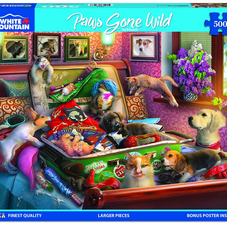 White Mountain Puzzles| 500 Piece| Jigsaw Puzzles