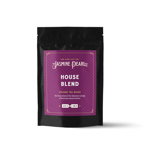 Jasmine Pearl Tea Co.| House Blend Oolong Tea|Looseleaf Oolong Tea