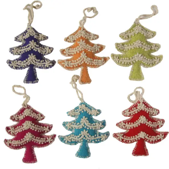 Melange Collection| Knit and Crochet | Tree Ornaments