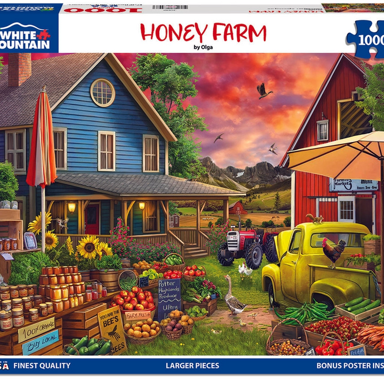 White Mountain Puzzle Co.|1000 piece|Jigsaw Puzzles